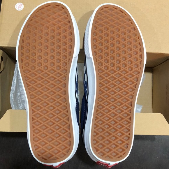 Vans Classic Slip-on Checkerboard Estate Blue - Picture 3 of 4